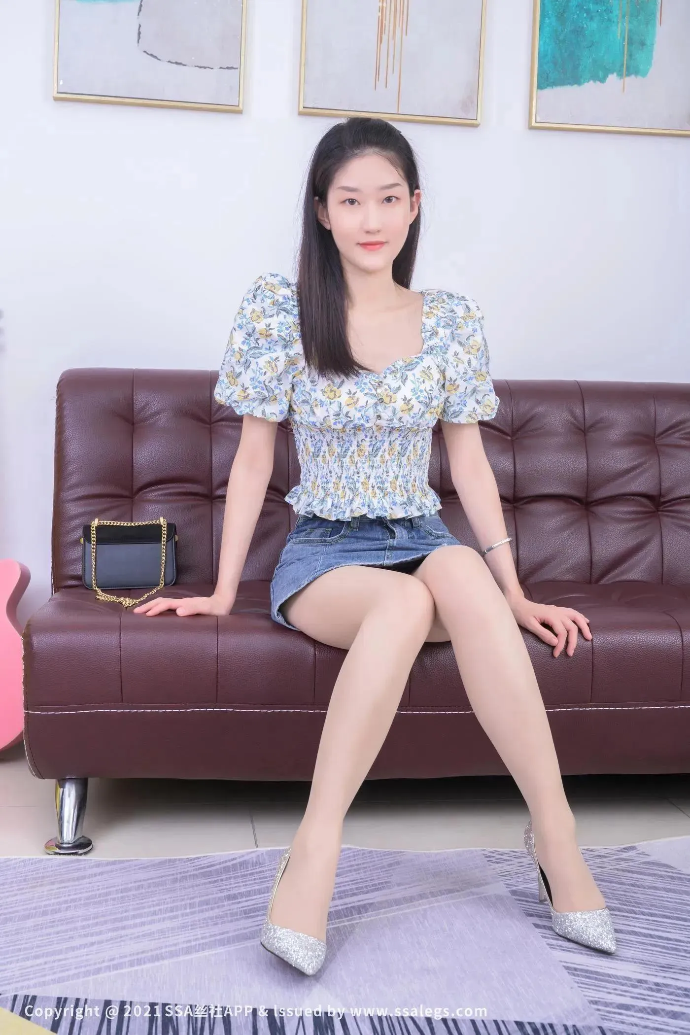 [SSA丝社]超清写真 NO.672 素人模特的肉丝袜（上） [79P]插图6